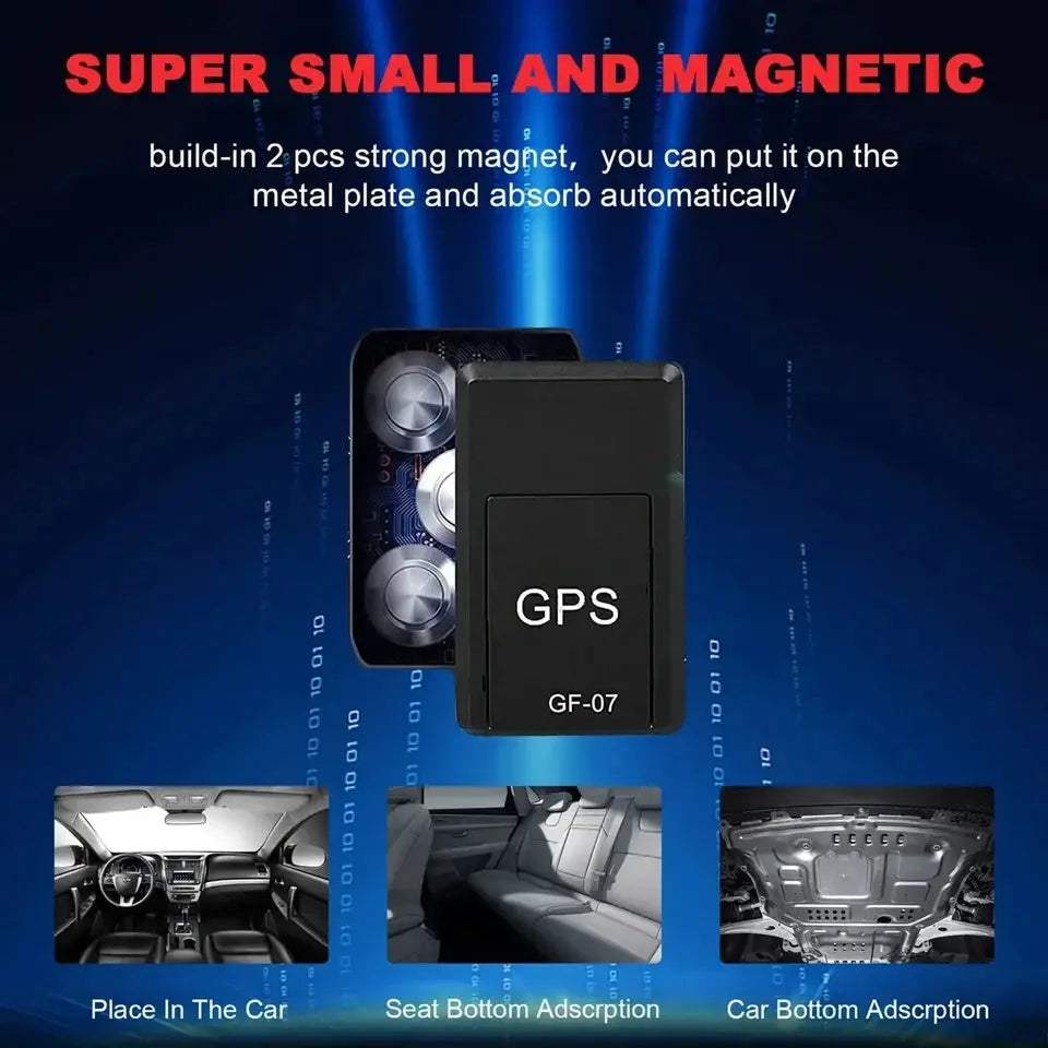 Mini GF07 GPS Car Tracker Real Time Tracking AntiTheft Anti Lost Locator Strong Magnetic Mount SlMMessage Positioner Best Products Online