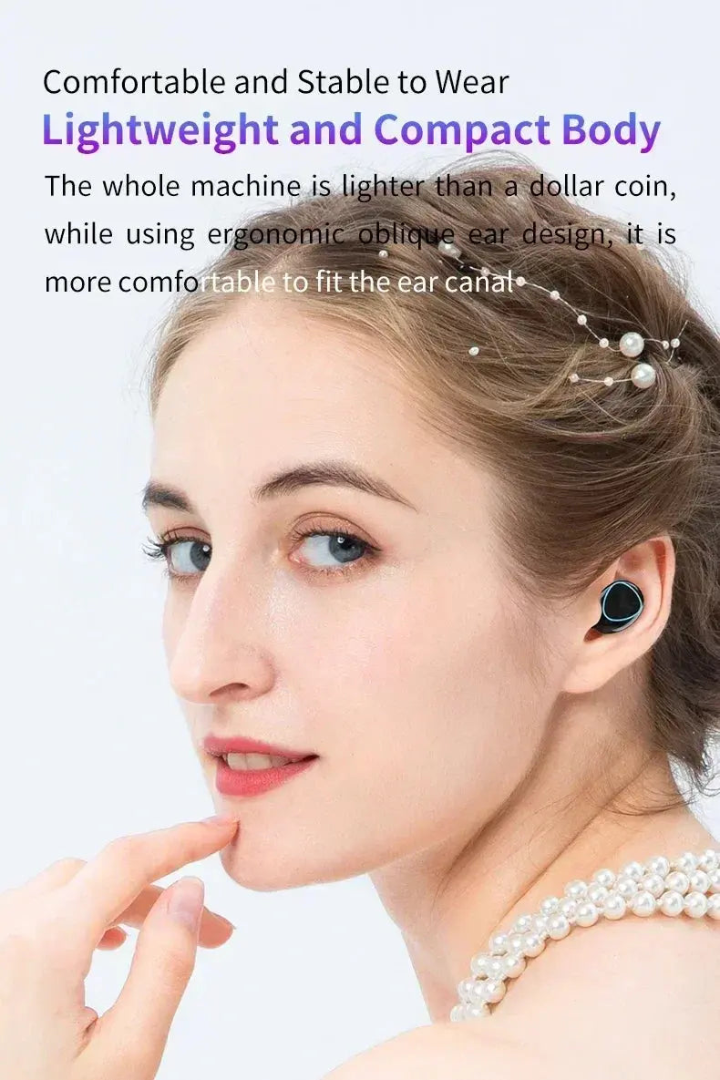 Original M10 Headphones Bluetooth Wireless Earpods Sports Stereo Noise Canceling Headphone Microphone Speaker Caixa De Som Gamer Best Products Online