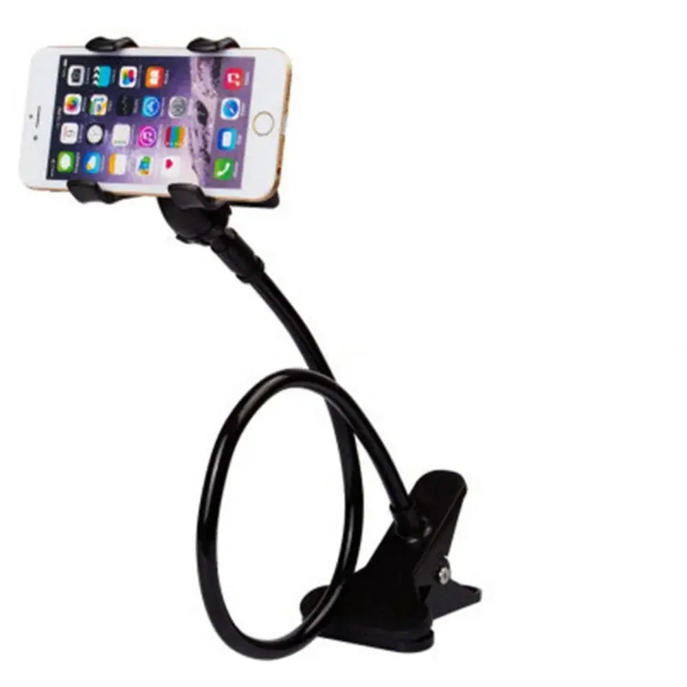 Lazy Bedside DesktopMobile Phone Clamp Bracket Flexible Long Arm Gooseneck Lazy Person Bracket With Handle Overhead Live Bracket Best Products Online