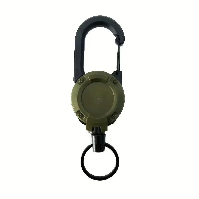 1/2/4pcs Extendable Retractable Holders Keychain Badge Reels Heavy Duty Clip With Carabiner Key Chain For Men Outdoor Bags Best Products Online