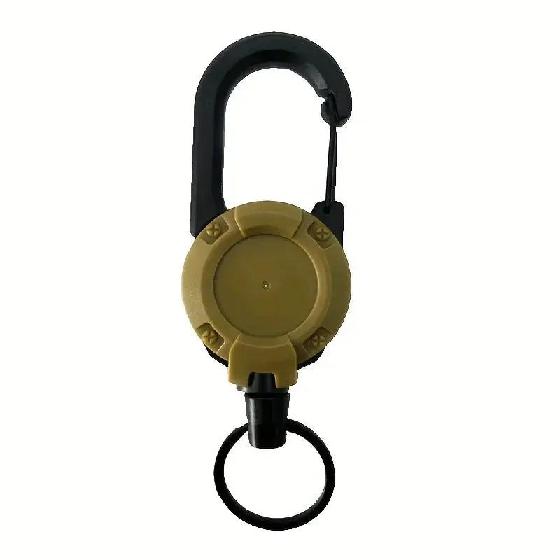 1/2/4pcs Extendable Retractable Holders Keychain Badge Reels Heavy Duty Clip With Carabiner Key Chain For Men Outdoor Bags Best Products Online