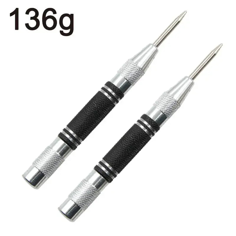2pc Spring Type Automatic Center Punch Locator Glass Striker Window Breaker Punch Centering Punch Punch Tool Best Products Online