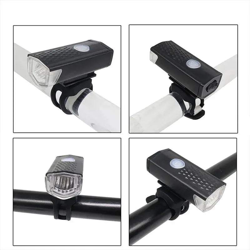 Bike Light Set Bicycle Headlight Taillight USB Rechargeable MTB Bike Front Rear Lamp Set Cycling Flashlight Bicycle Accessories Best Products Online