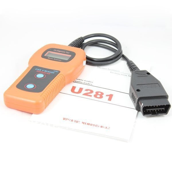 U281 VW AUDI SEAT SKODA VAG kézi autódiagnosztikai ABS légzsák váltó műszer-5