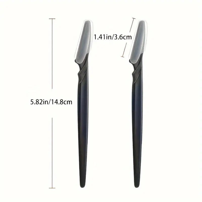 3-24pcs Eyebrow Razor Shaper Set, Facial Hair Remover Trimmer Grooming Kit for Women And Men, Stainless Steel, Non-Electric, No Battery Needed, with Various Colors for Versatility Best Products Online
