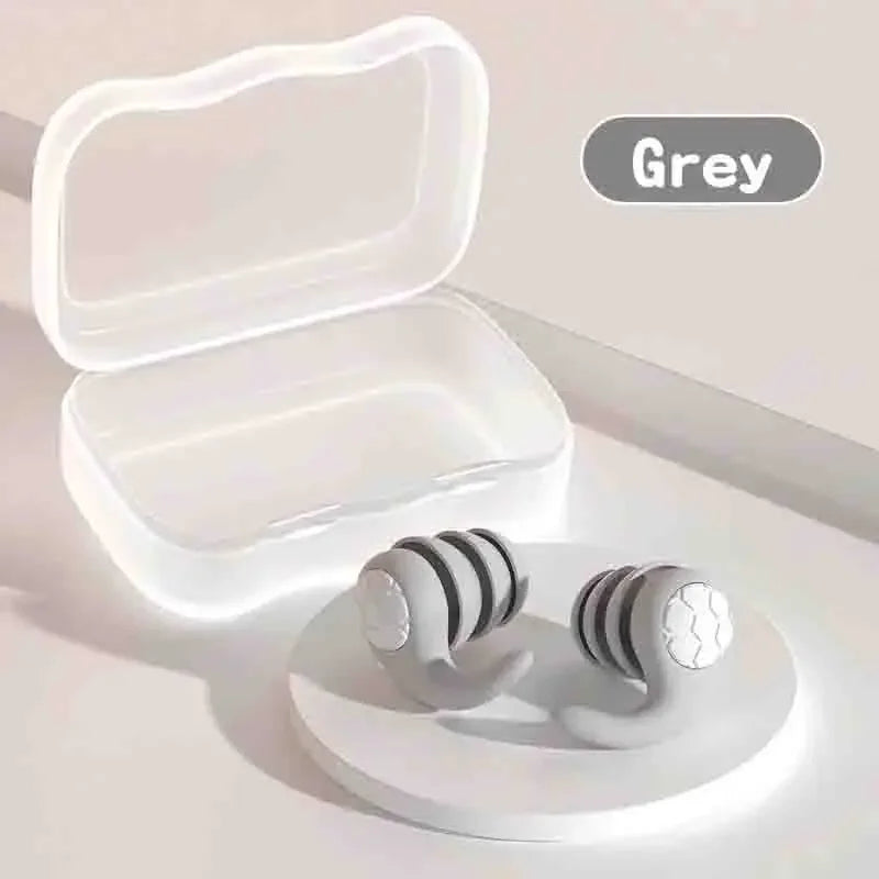 Soft Silicone Earplugs with Noise Cancellation, Earplugs for Sleeping,Waterproof, Comfortable To Wear, Suitable for Swimming