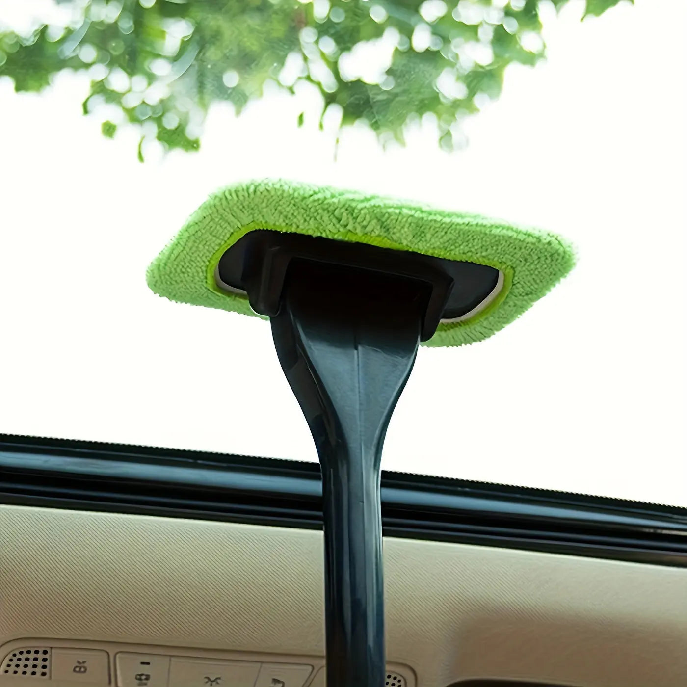1 Set of Windshield Cleaning Brush Kit with Brush Rod/1 Simple Windshield Cleaning Brush Cloth, Easy-To-Use Wiping Tool for Cleaning And Protecting Your Windshield-Car Window Brush,Car Cleaning Wipe,Clear Car Washing Equipmen Best Products Online