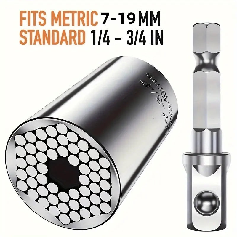 Universal Torque Wrench 7-19mm Hexagonal Multi-functional Universal Socket Best Products Online