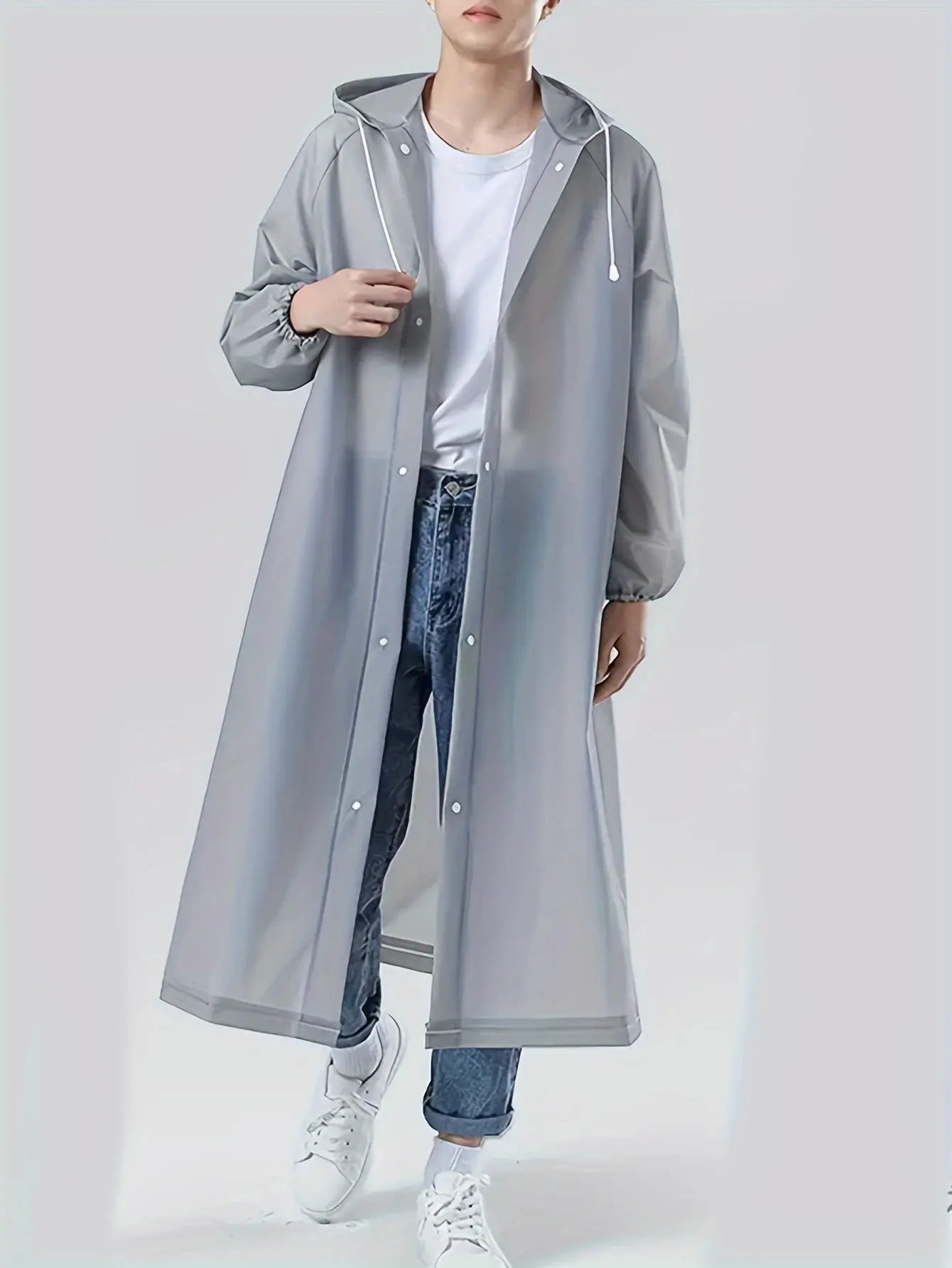 Adult Rain Jacket, Windproof And EVA Full Body All In One Raincoat, Outdoor Cycling, Portable Raincoat Best Products Online