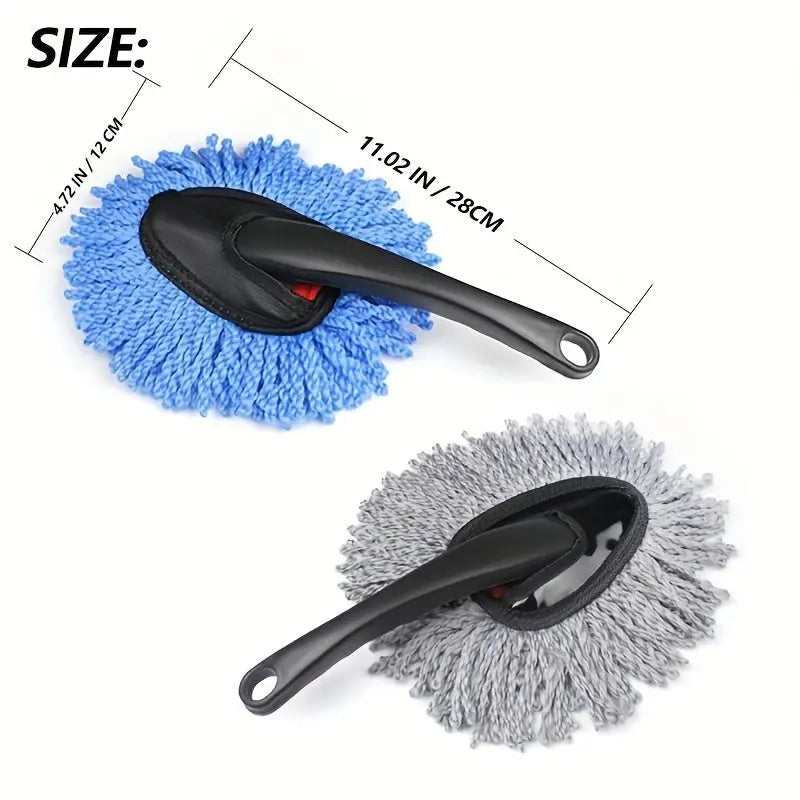 Car Dust Removal Small Duster Wipe Car Soft Brush Cleaning Brush Mini Bristle Brush Dust Removal Brush Nanofiber Car Interior Best Products Online