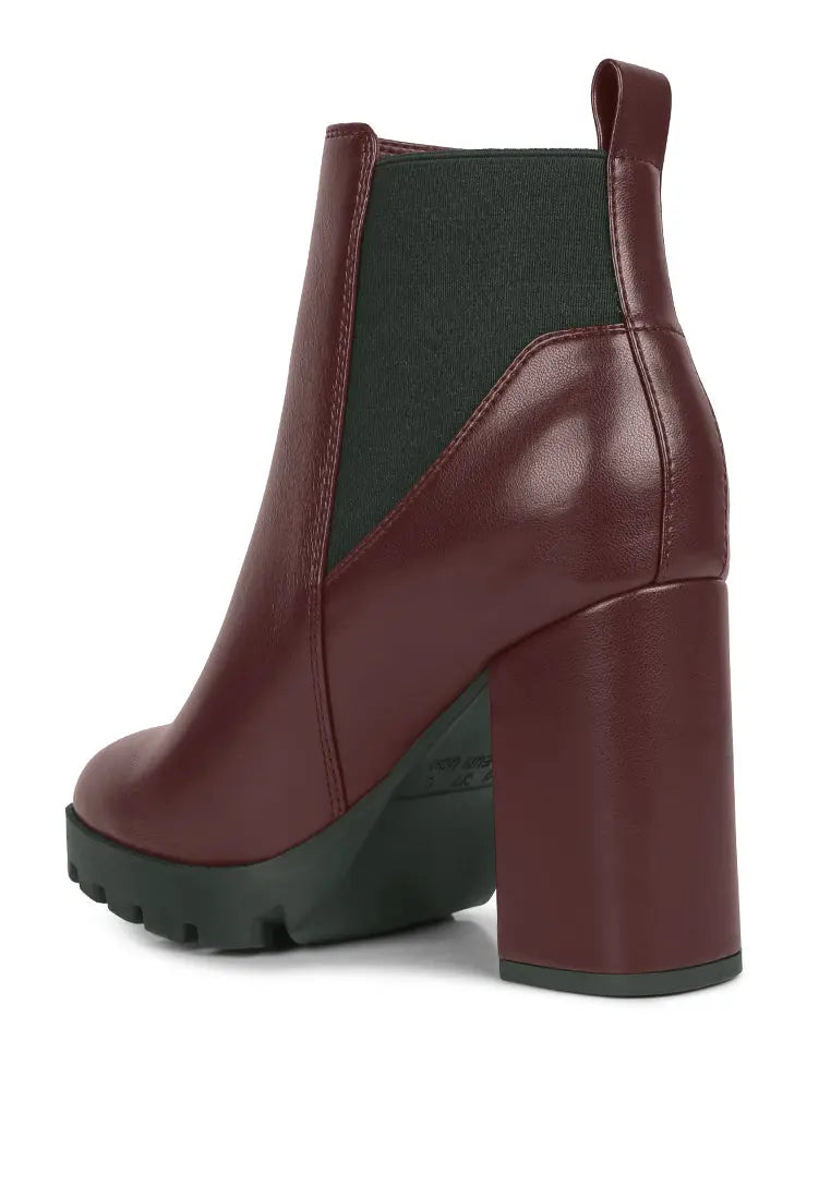 Bolt Chelsea Boot Ruby Smudge