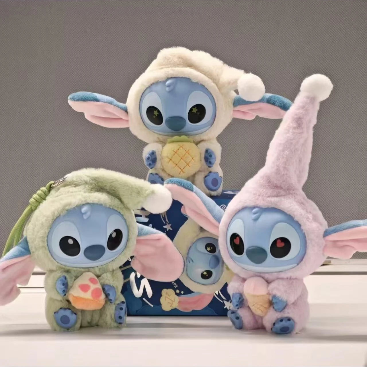 New Stitch Eat Something Before Sleep Series Blind Box Plush Dolls Pendant Cute Doll Ornament Mystery Box Surprise Toys Gifts