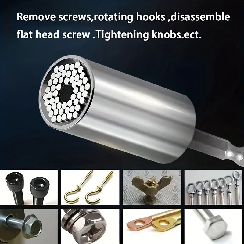 Universal Torque Wrench 7-19mm Hexagonal Multi-functional Universal Socket Best Products Online