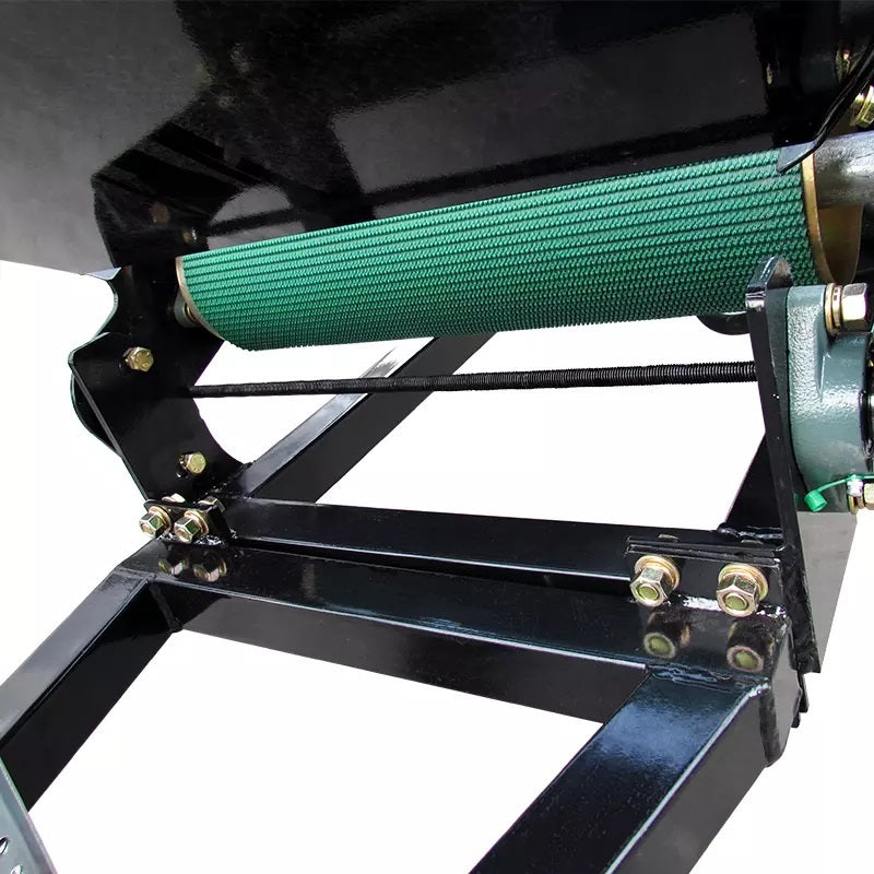 16.5 Foot Firewood Conveyor Adjustable Speed 6.5HP Gasoline Powered B&S Engine ,Heavy Duty Log Conveyor Emergency Stop