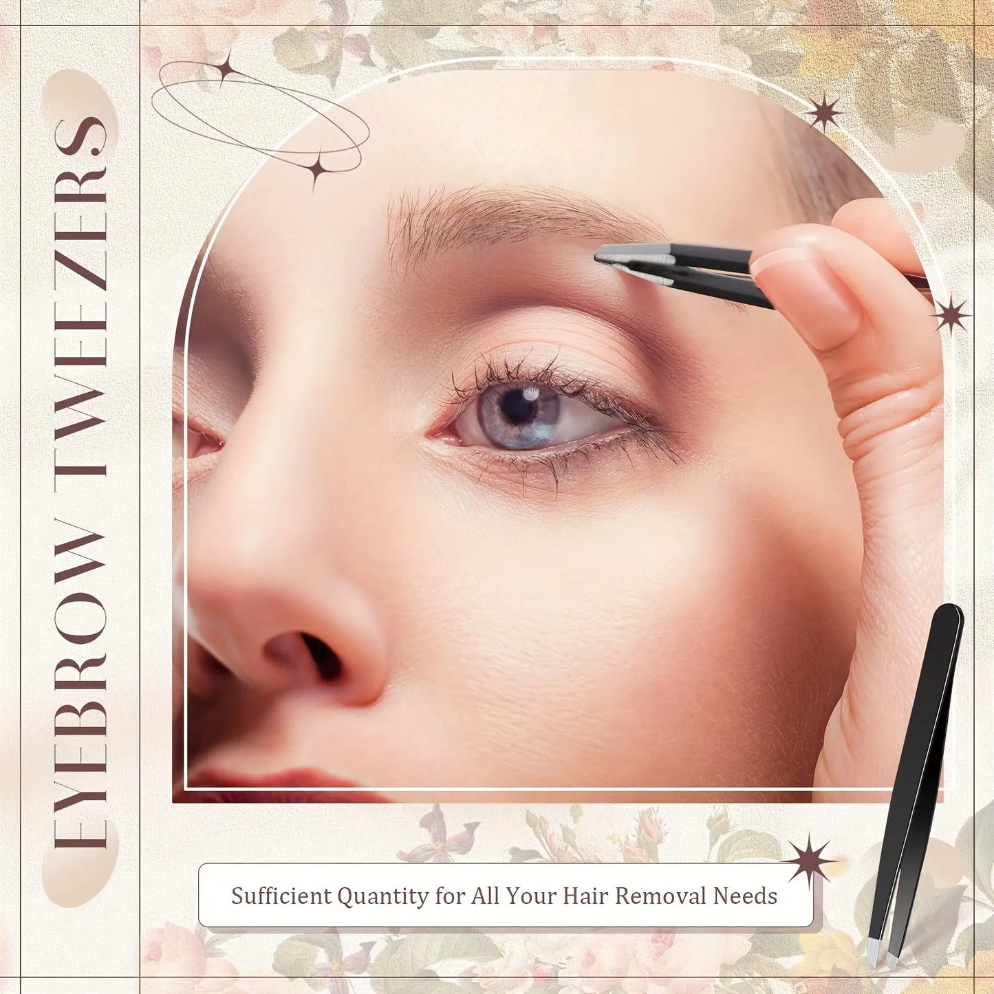 1pcs/4pcs Professional Tweezers, Precision Tweezers Kit, Slant/Pointed/Curved/Flat Tips For Eyebrow, Ingrown Hair, Splinter Removal Best Products Online