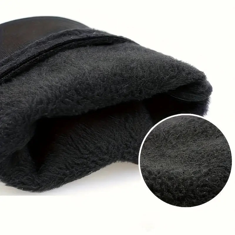Autumn and Winter Fleece-Lined Touchscreen Gloves for Men, Warm Hand Covers Best Products Online