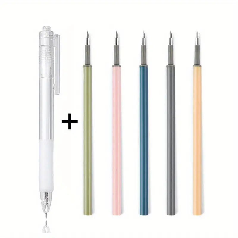 5pcs/set 6pcs/set Art Utility Knife Pen Knife Cut Stickers Scrapbooking Cutting Tool Express Box Knife School Supplies DIY Craft Supplies Best Products Online