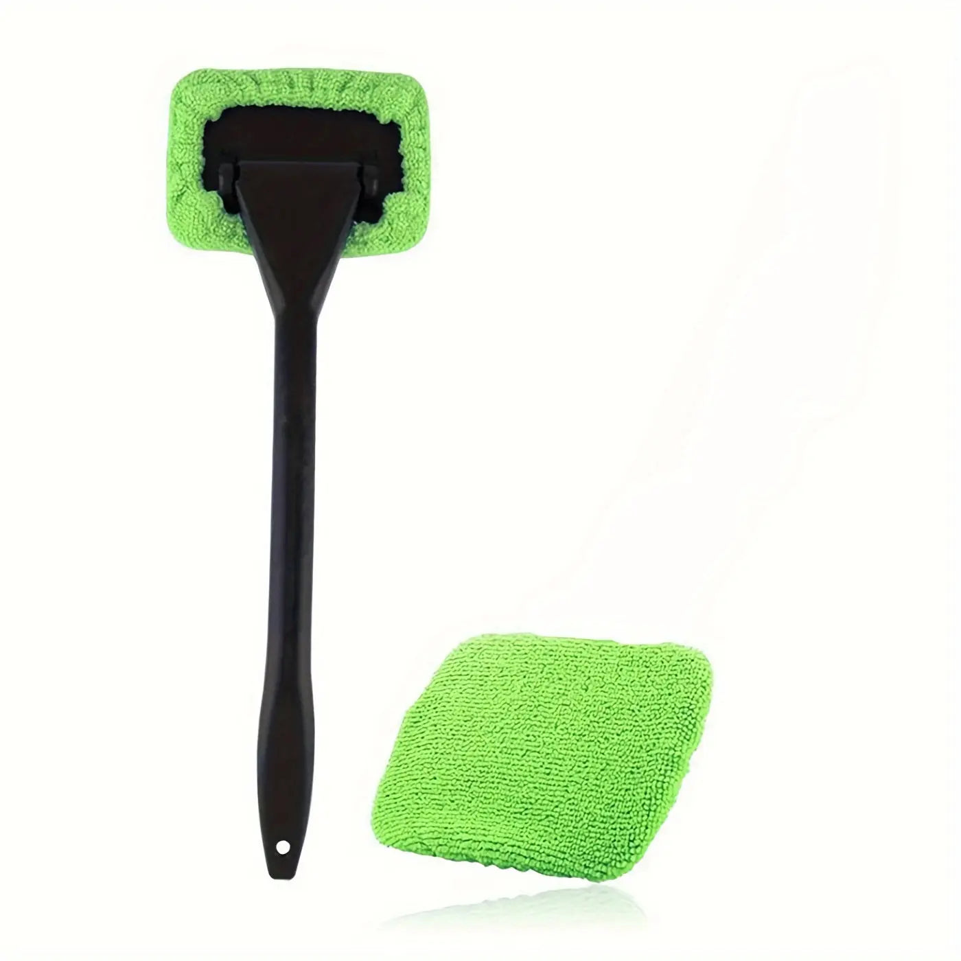 1 Set of Windshield Cleaning Brush Kit with Brush Rod/1 Simple Windshield Cleaning Brush Cloth, Easy-To-Use Wiping Tool for Cleaning And Protecting Your Windshield-Car Window Brush,Car Cleaning Wipe,Clear Car Washing Equipmen Best Products Online