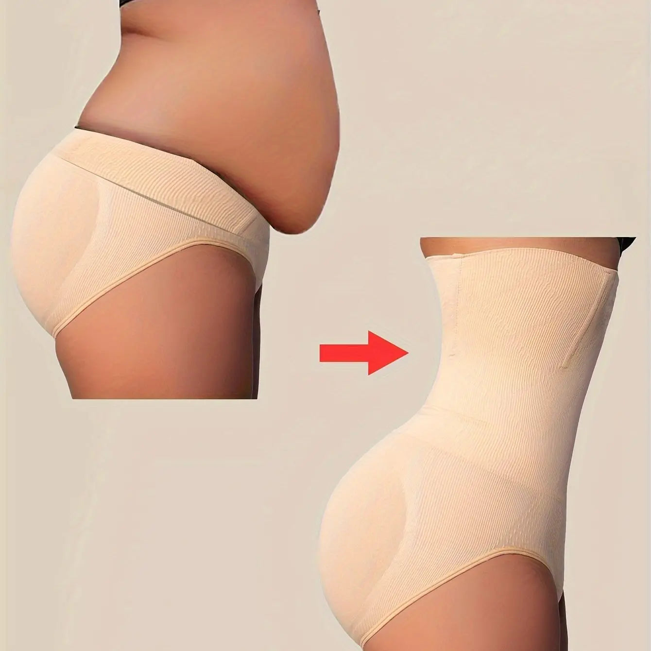 1 Pcs High Waist Shaping Panties Waist Trainer Body Shaper Tummy Sheath Woman Flat Belly Control Panties Hip Butt Lifter Briefs Panty Women Underwear Shapewear Best Products Online