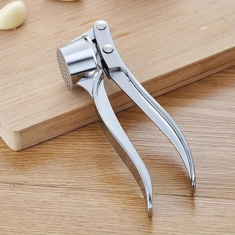 1pc RZSYZH Heavy-Duty Garlic Press, Ginger Crusher, Lemon Squeezer - Heavy-Duty Manual Crusher with Efficient Crushing, Compact Design for Kitchen, Restaurant, Home - Easy-Clean Garlic Press Tool for Garlic, Ginger, Lemon, Co Best Products Online