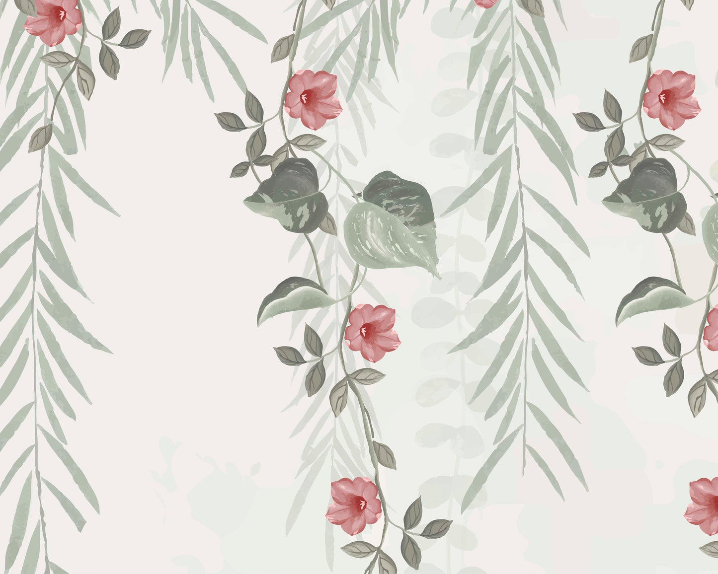 Sage and Pink Foliage