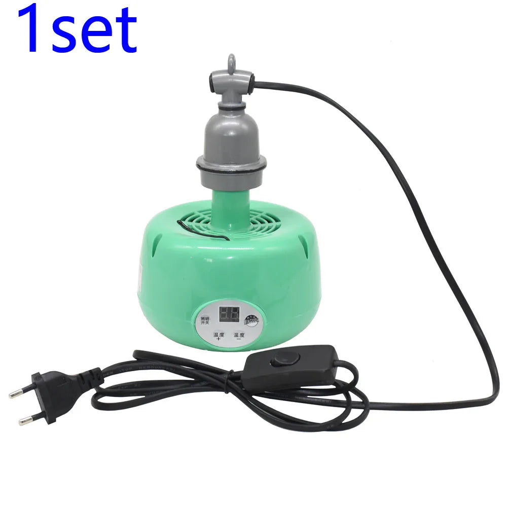 300W New Heating Lamp Farm Animal Warm Light Temperature Controller Heater Keep Warming Bulb For Pets Piglets Chickens Dog