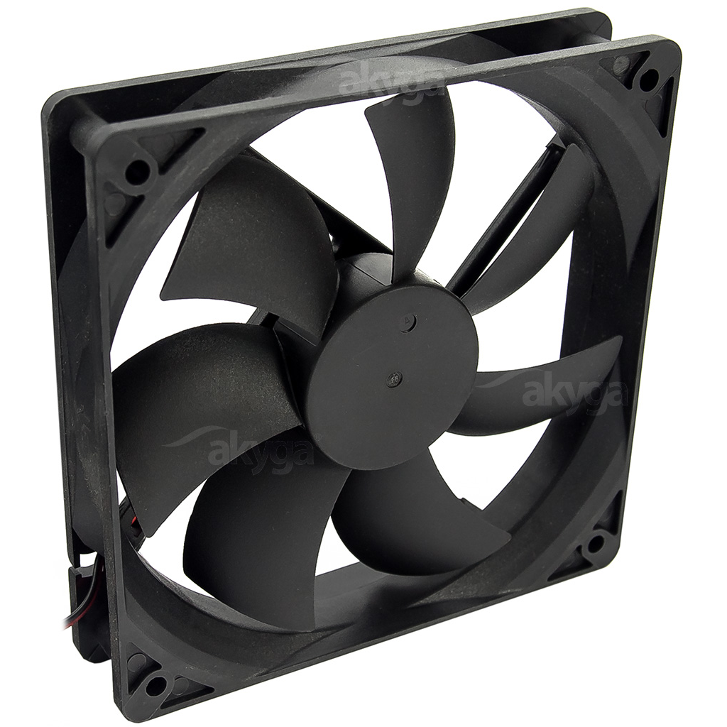 Ventilátor Akyga 120 x 120 mm AW-12A-BK (AW-12A-BK)-0