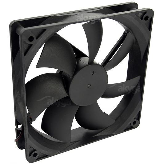 Ventilátor Akyga 120 x 120 mm AW-12A-BK (AW-12A-BK)-0