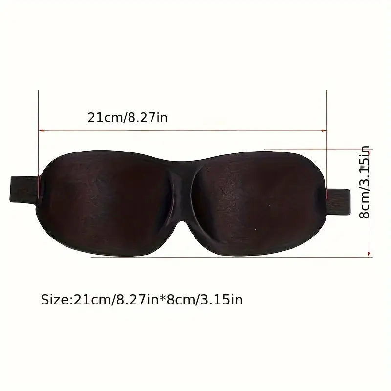 [Blackout Eye Mask] 1/3/5/10 Pack Pure Black 3D Contoured Eye Mask | Soft Comfortable Ergonomic Design, Hypoallergenic & Fragrance-Free, Pure Blackout for Adults, Men & Women - Travel, Home, Office Use, Sleep Enhancement | Mo Best Products Online