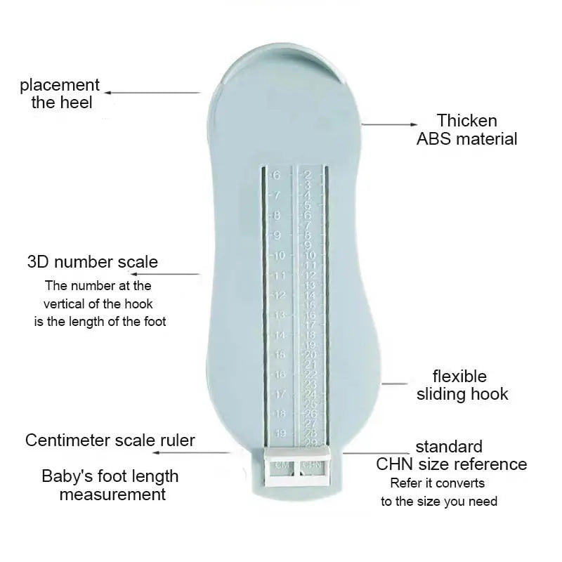 [Foot Measure Gauge] Infant Foot Measure Gauge | Kid Shoes Size Measuring Ruler Tool for Baby Child Toddler Shoe Fittings Best Products Online