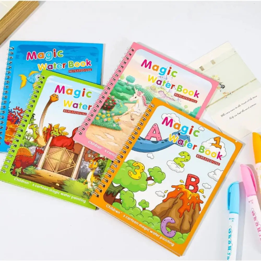 NEW Kids Magic Water Drawing Books Coloring Books Painting Toys for Kids Birthday Christmas New Year Gift for Boys and Girls