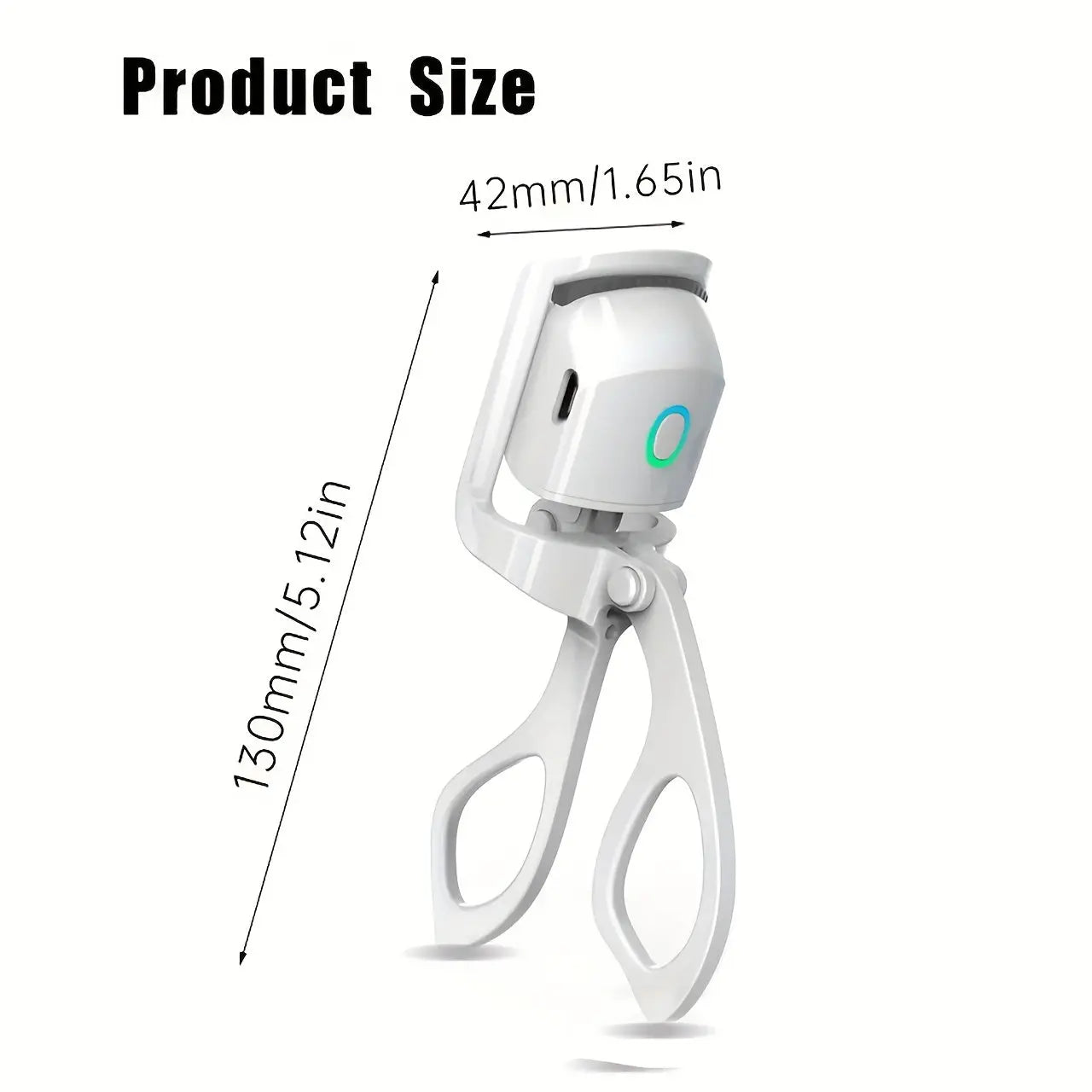 [Long-Lasting Curl] ABS Electric Eyelash Curler | Modern Beauty | Long-Lasting Curl | Home Use | Easy to Use Best Products Online