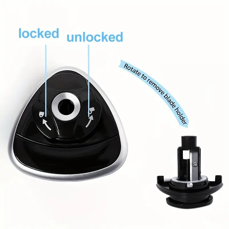 Automatic Electric Pencil Sharpener with Auto-Stop & Lead Breakage Prevention - Black Desktop Sharpener for Office & School, No Battery Needed, Compact Design, Sharpens Pencils in Seconds, Pencil Sharpener Electric, School Su Best Products Online