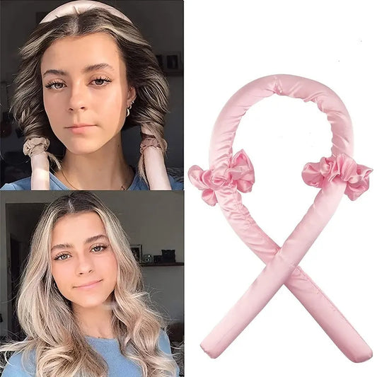 [Big Waves Curling Wand] No-Heat Curling Wand for Big Waves | Lazy Person's Sleep Styling Tool Made of Sponge Best Products Online