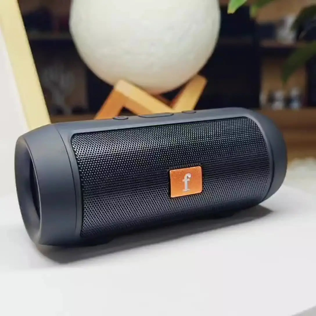 [Wireless Speaker] F524 Wireless Speaker Dual Channel Subwoofer Loud Surround Home Convenient Car Black Best Products Online