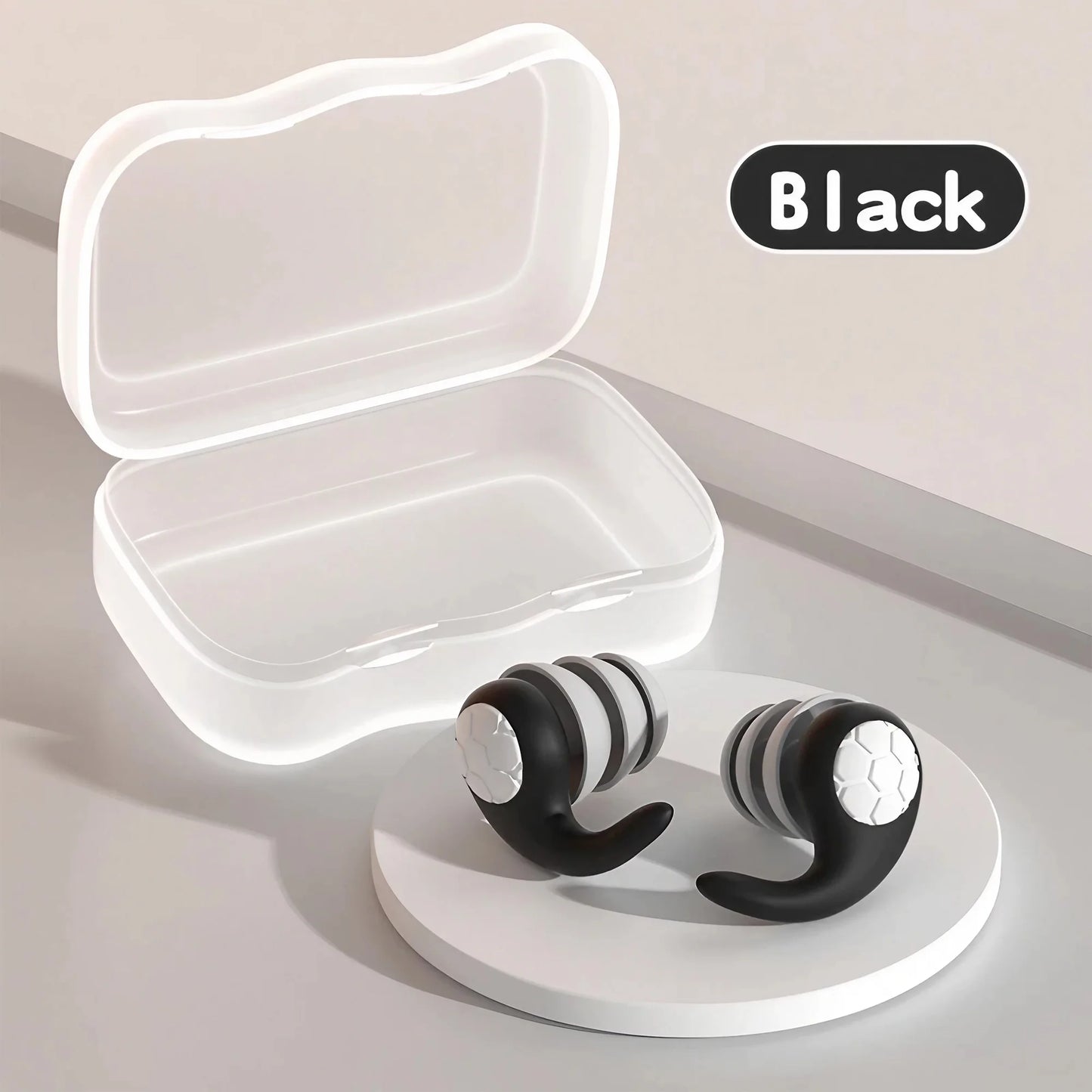 Soft Silicone Earplugs with Noise Cancellation, Earplugs for Sleeping,Waterproof, Comfortable To Wear, Suitable for Swimming
