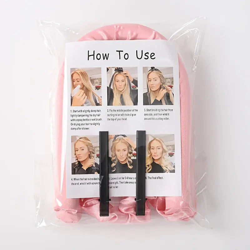 [Big Waves Curling Wand] No-Heat Curling Wand for Big Waves | Lazy Person's Sleep Styling Tool Made of Sponge Best Products Online