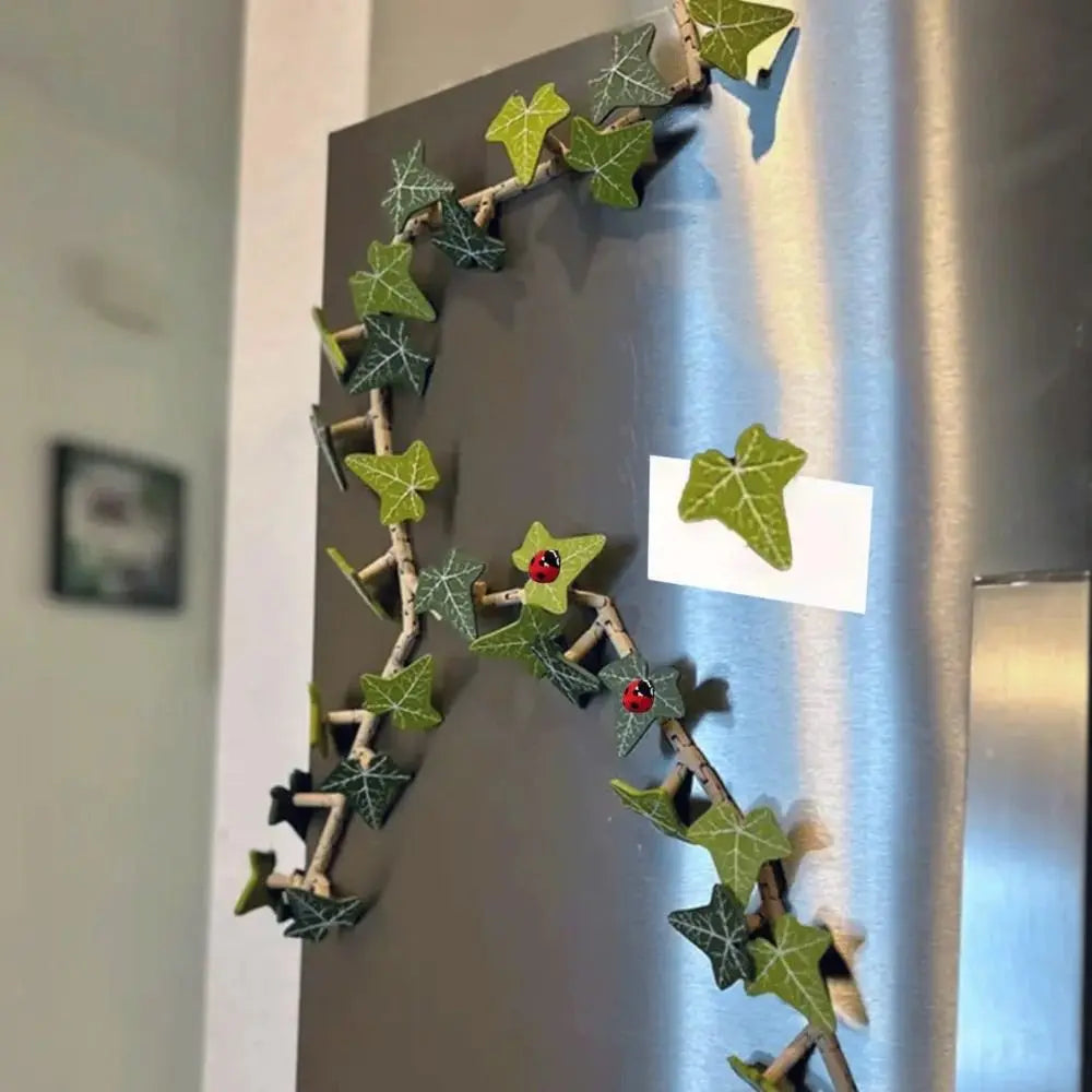 Funny Fridge Magnets English Ivy Fridge Magnet for Fake Ivy Grocery List for Fridge MagnetIvy 3D Printed Magnets Home Decor