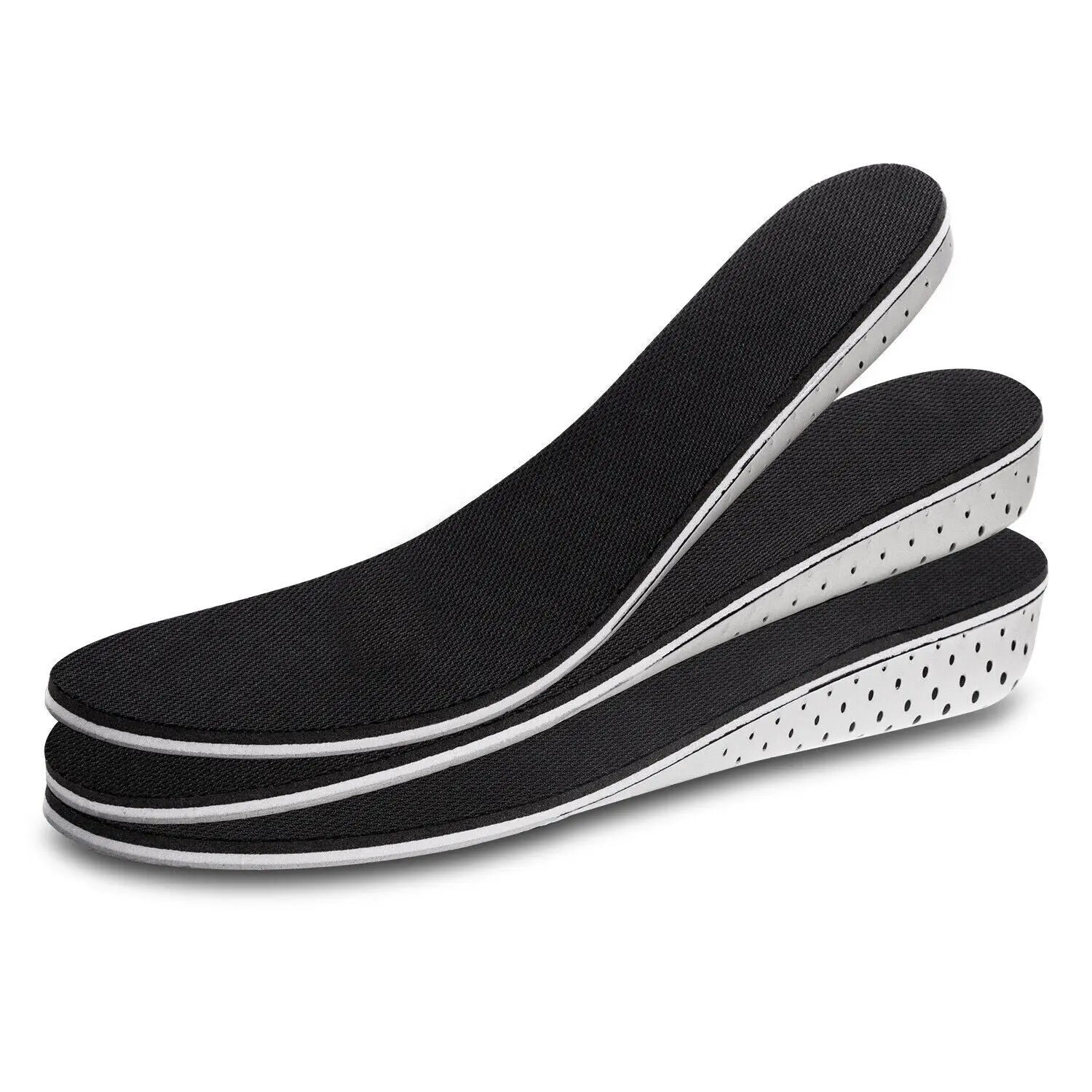Men Women Invisible Height Increase Insoles Heel Lift Taller Shoe Puce Gaia