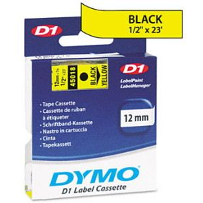 Páska Dymo D1 12 mm x 7 m žlutá (GD45018)-0