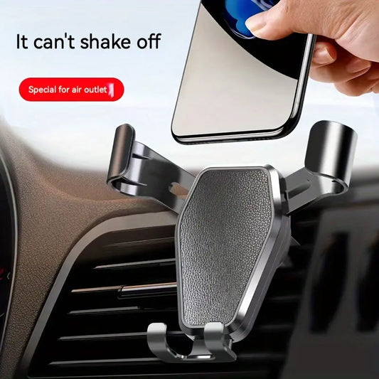 Car Navigation Mobile Phone Holder Car Air Outlet Anti Shaking Gravity Car Holder Factory Mobile Phone Holder Best Products Online