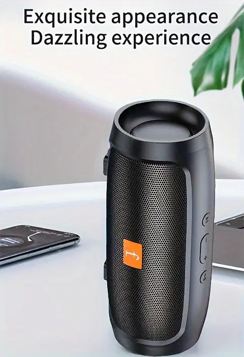 [Wireless Speaker] F524 Wireless Speaker Dual Channel Subwoofer Loud Surround Home Convenient Car Black Best Products Online