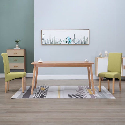 vidaXL Dining Chairs Accent Upholstered Side Chair with Wood Frame Fabric-20