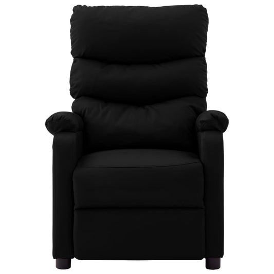 vidaXL Massage Chair Massaging Recliner Sleeper Chair for Elderly Faux Leather-0