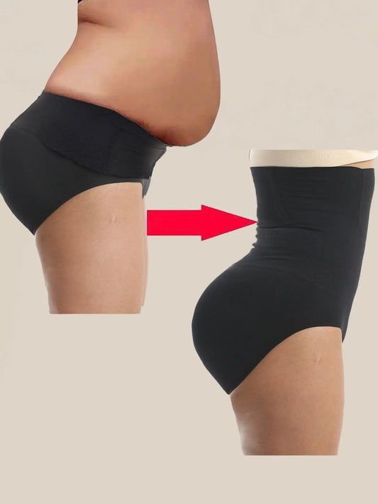 1 Pcs High Waist Shaping Panties Waist Trainer Body Shaper Tummy Sheath Woman Flat Belly Control Panties Hip Butt Lifter Briefs Panty Women Underwear Shapewear Best Products Online