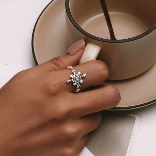 Spooky Season Women's Style Crossover Ring