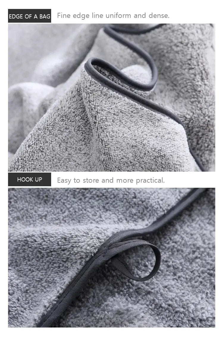 1PCS Thickened Bath Towels for The Body Microfiber Towel for Gym Sports Shower Robe for Spa Beath Home Best Products Online