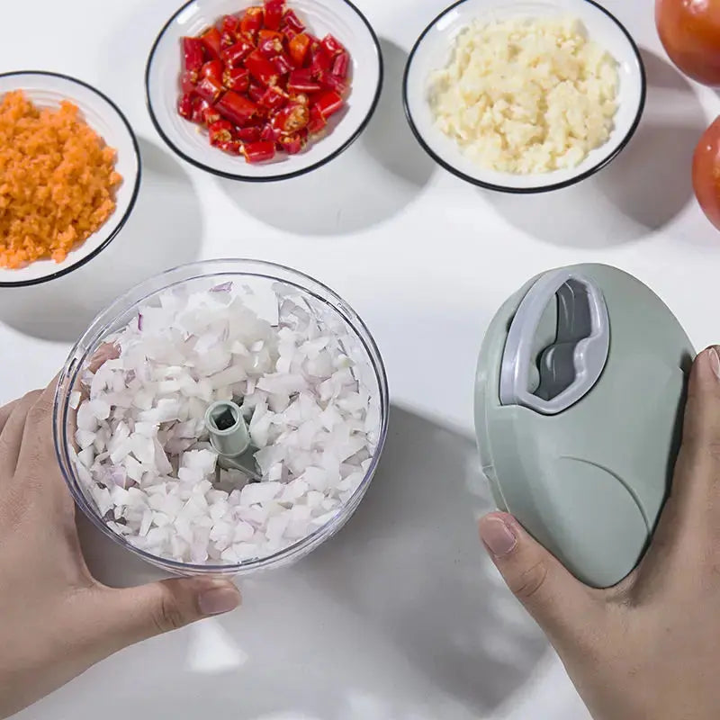 Home Kitchen Manual Ginger Grinder Garlic Mud Splasher Multifunctional Vegetable Cutter Handheld Meat Grinder Modern Minimalist Best Products Online