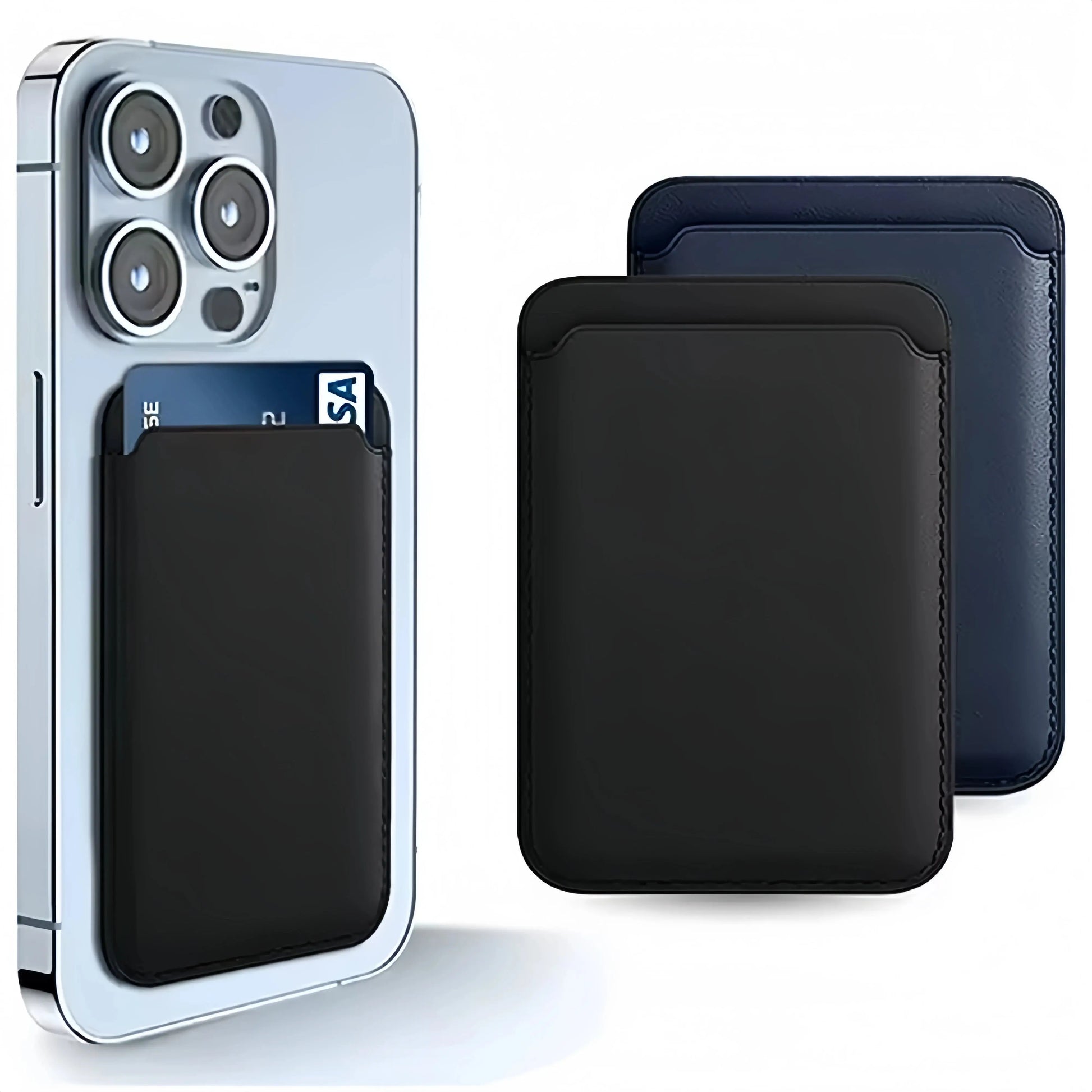 Leather Wallet Case Holder For iPhone 16 Pro Max Magsafe Magnetic Wallet Leather Compatible For iPhone 15 14 13 12  Accessories Best Products Online