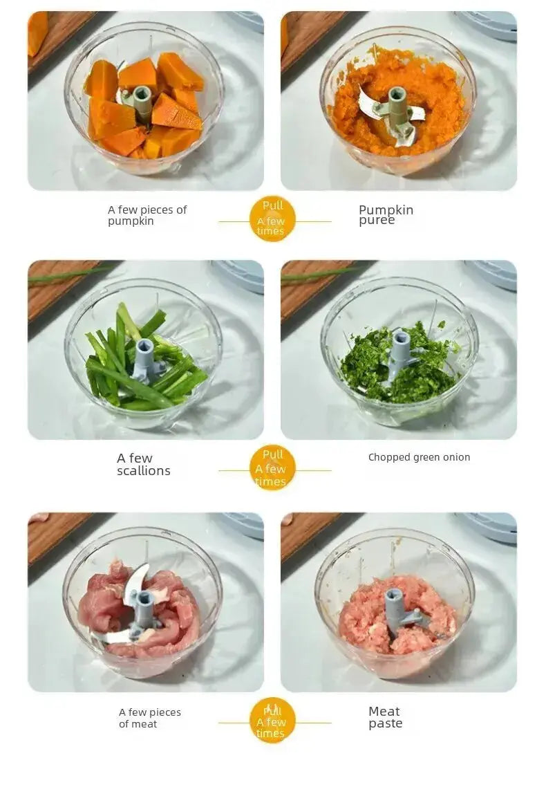 Home Kitchen Manual Ginger Grinder Garlic Mud Splasher Multifunctional Vegetable Cutter Handheld Meat Grinder Modern Minimalist Best Products Online